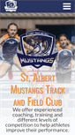 Mobile Screenshot of mustangstrackclub.com